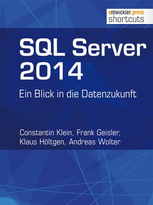 cover image of SQL Server 2014